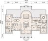 Projekt domu LK&1126 - rzut parteru, dom liczy 6 pokoje, 6 łazienki i wc