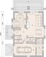 Projekt domu LK&1098 - rzut parteru, dom liczy 4 pokoje, 2 łazienki i wc