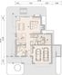 Projekt domu LK&1095 - rzut parteru, dom liczy 4 pokoje, 3 łazienki i wc