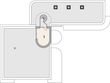 Projekt domu LK&1088 - rzut 2 piętra, dom liczy 6 pokoje, 3 łazienki i wc