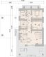 Projekt domu LK&1036 - rzut parteru, dom liczy 2 pokoje, 1 łazienki i wc
