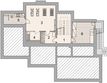 Projekt domu LK&1777 - rzut piwnicy, dom liczy 3 pokoje, 2 łazienki i wc