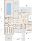 Projekt domu LK&1578 - rzut parteru, dom liczy 5 pokoje, 4 łazienki i wc