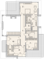 Projekt domu LK&1570 - rzut 1 piętra, dom liczy 5 pokoje, 3 łazienki i wc