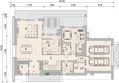 Projekt domu LK&1567 - rzut parteru, dom liczy 4 pokoje, 3 łazienki i wc
