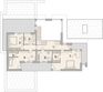 Projekt domu LK&1539 - rzut 1 piętra, dom liczy 5 pokoje, 3 łazienki i wc