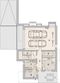 Projekt domu LK&1521 - rzut piwnicy, dom liczy 5 pokoje, 3 łazienki i wc