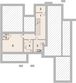 Projekt domu LK&1455 - rzut piwnicy, dom liczy 3 pokoje, 3 łazienki i wc