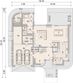 Projekt domu LK&1436 - rzut parteru, dom liczy 5 pokoje, 7 łazienki i wc