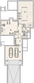 Projekt domu LK&1430 - rzut piwnicy, dom liczy 3 pokoje, 3 łazienki i wc