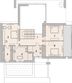 Projekt domu LK&1402 - rzut 1 piętra, dom liczy 3 pokoje, 3 łazienki i wc