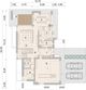 Projekt domu LK&1399 - rzut parteru, dom liczy 5 pokoje, 2 łazienki i wc