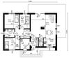 Projekt domu Planujdom 028 - rzut parteru, dom liczy 3 pokoje, 1 łazienki i wc