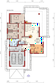 Projekt domu Margaret III G2 - rzut parteru, dom liczy 3 pokoje, 2 łazienki i wc