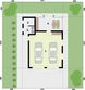Projekt budynku gospodarczego G286 szkielet drewniany budynek gospodarczy - rzut parteru, dom liczy 0 pokoje, 0 łazienki i wc