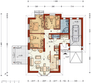 Projekt domu SOFIA - rzut parteru, dom liczy 3 pokoje, 2 łazienki i wc