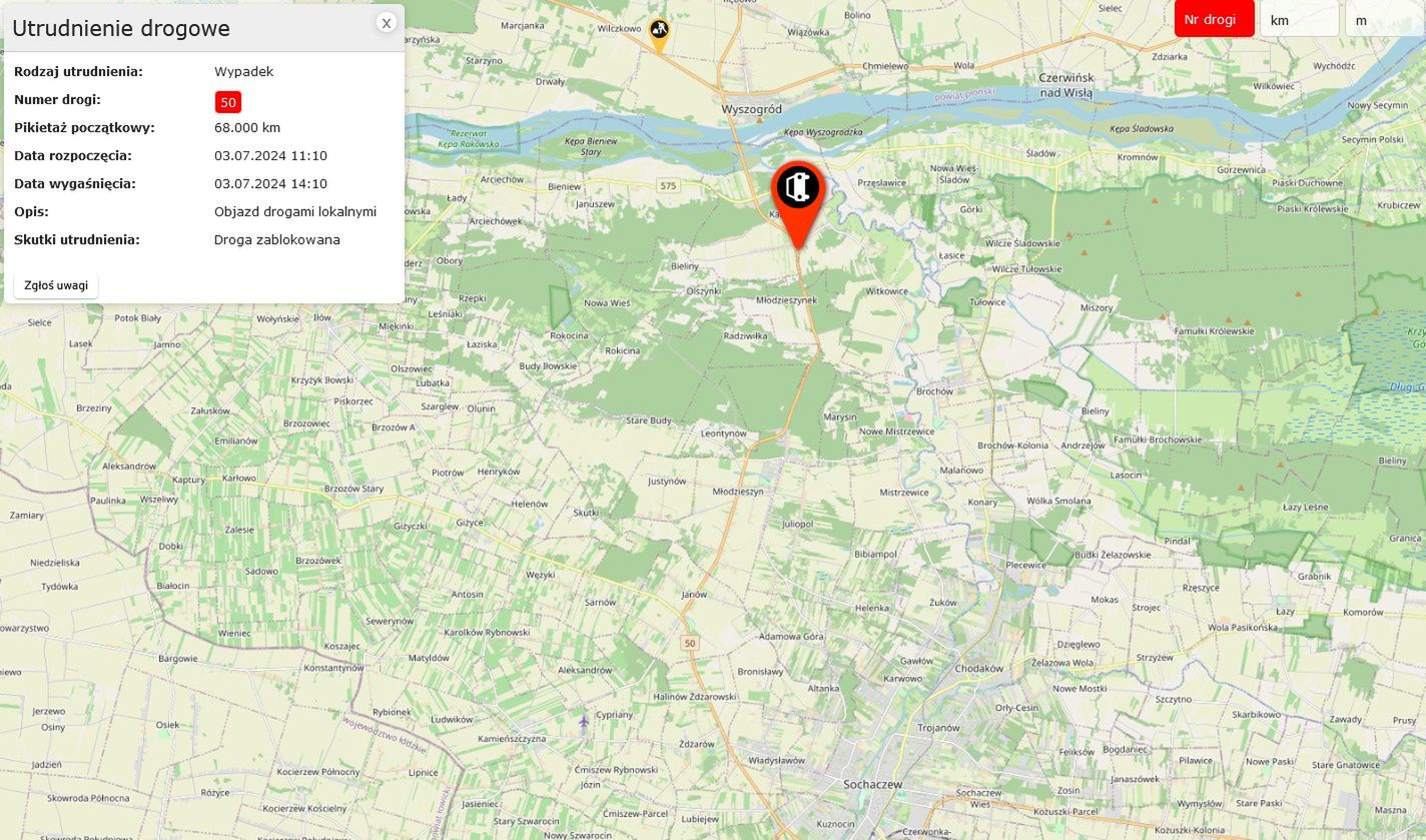 Tragiczny wypadek na DK nr 50