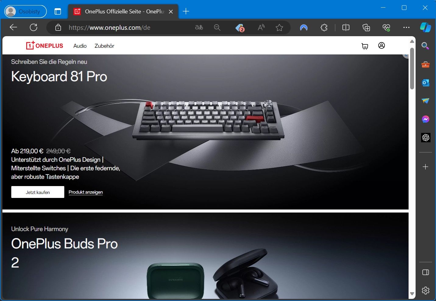 Niemiecka strona OnePlusa świeci pustkami