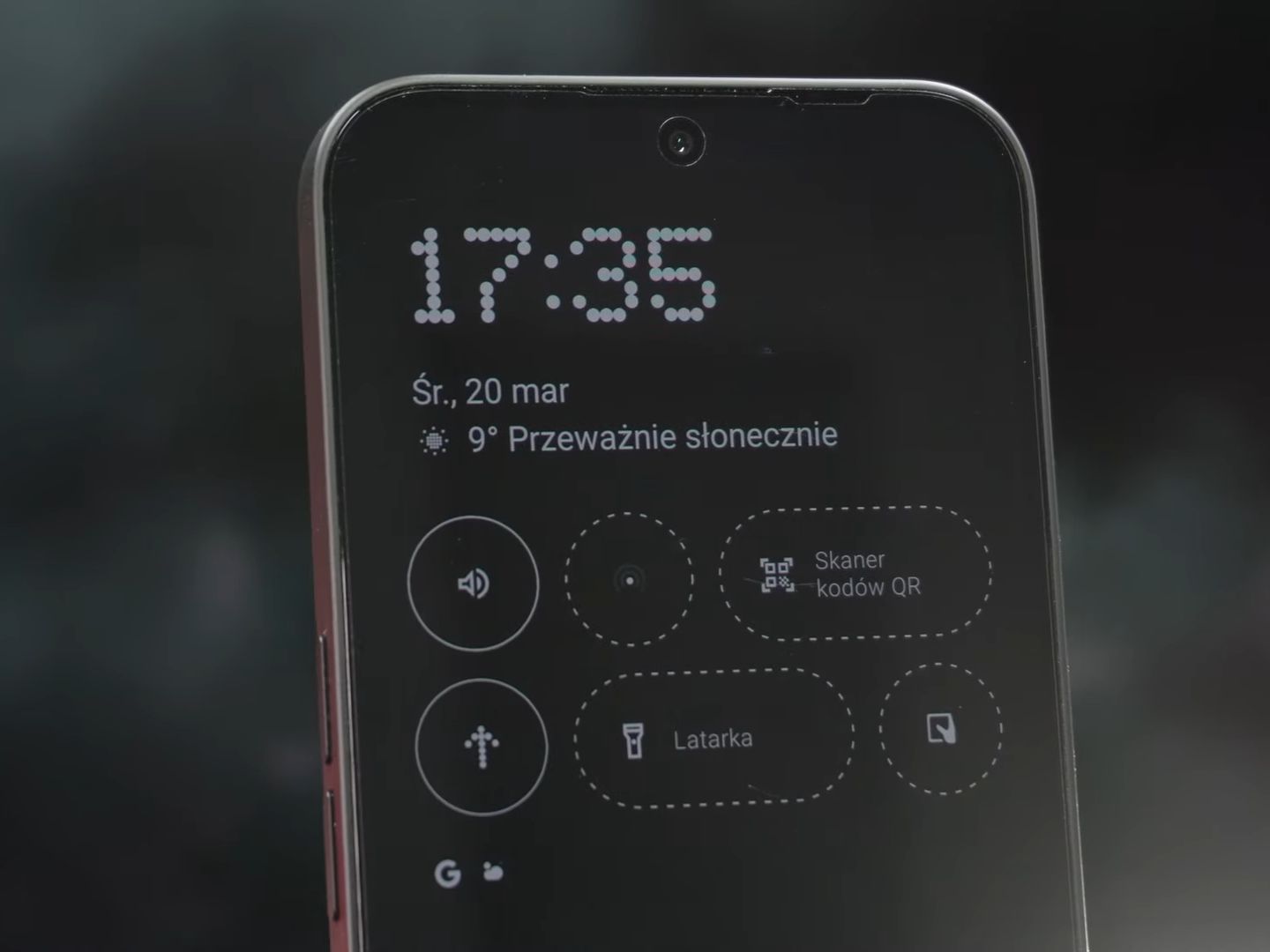 Nothing Phone (2a) - NothingOS ma widgety na wyłączonym ekranie