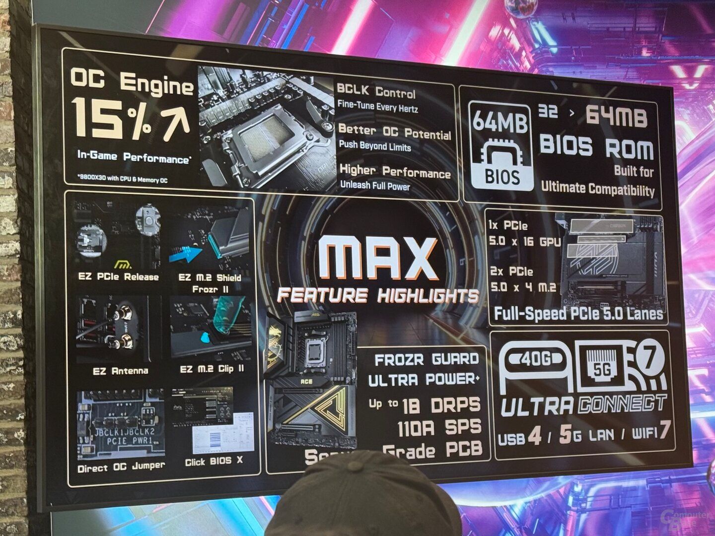 MSI - płyty główne X870E MAX