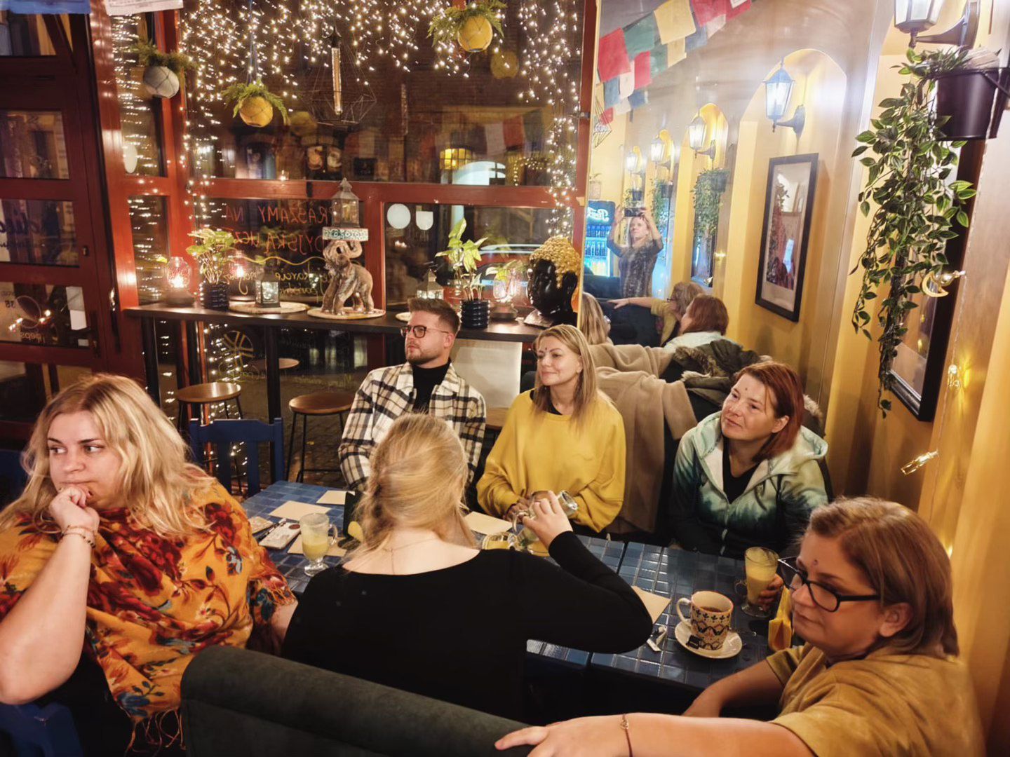 Warsztaty prowadzone przez Alicję i Rishiego