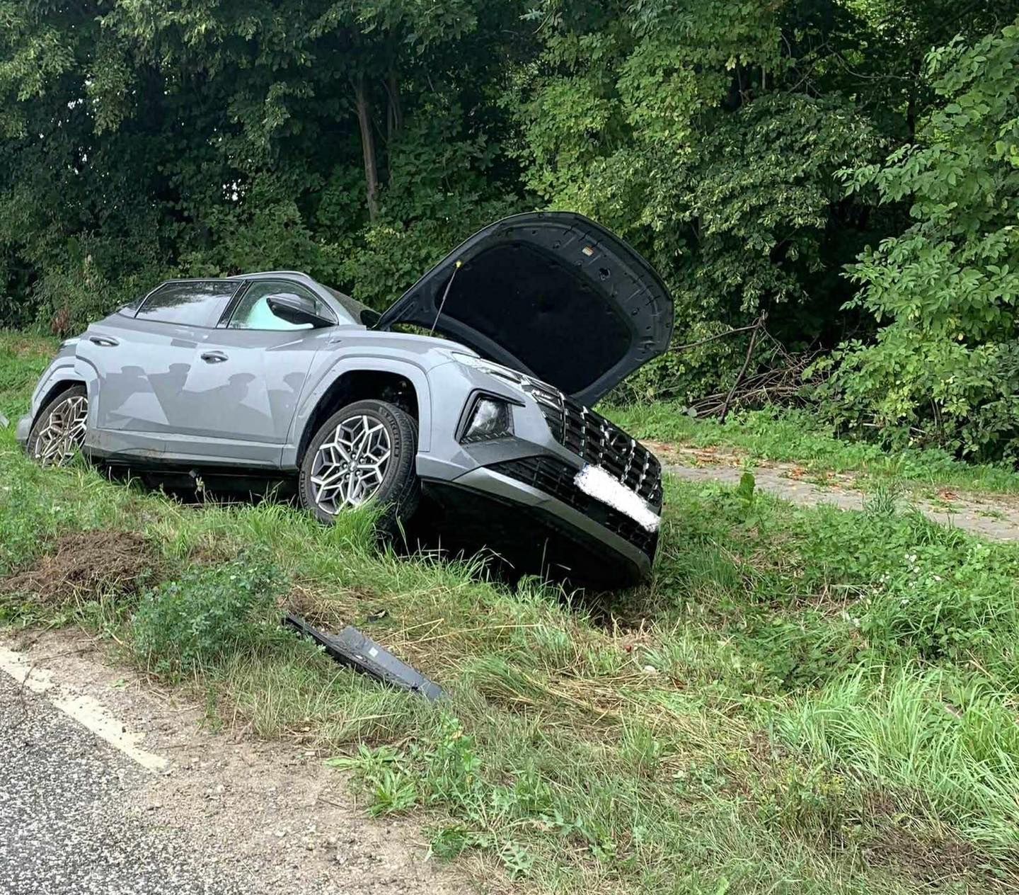 Zdjęcia z miejsca zdarzenia