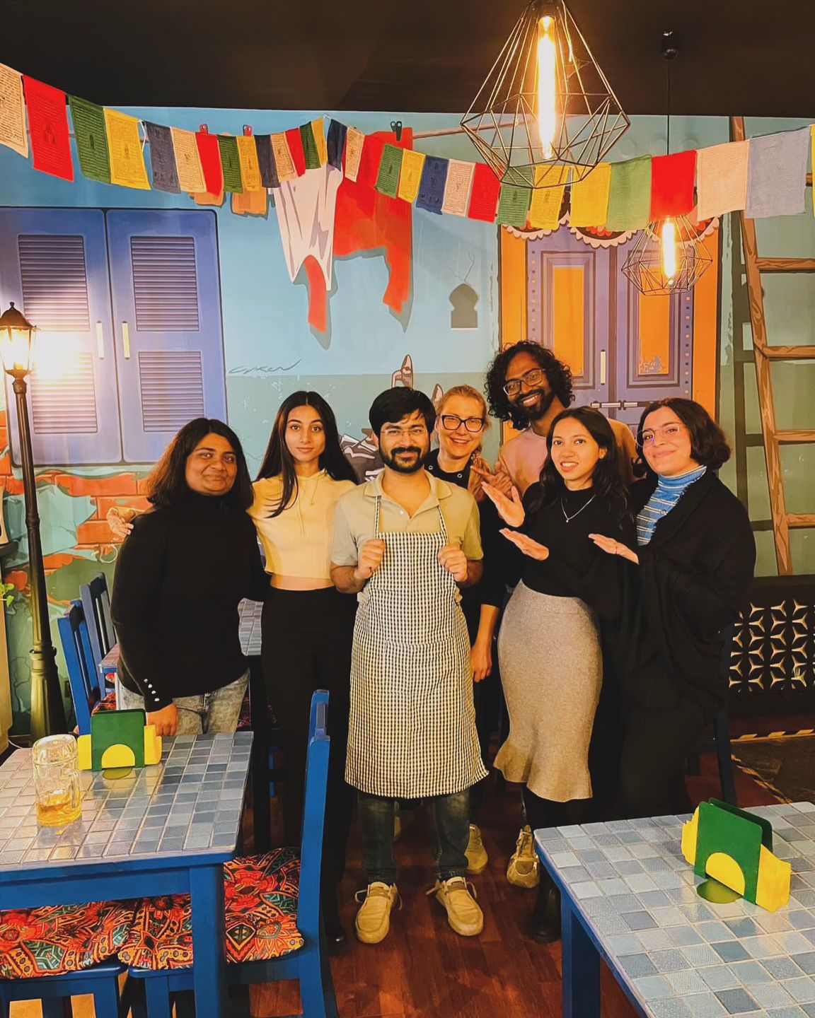 Warsztaty prowadzone przez Alicję i Rishiego