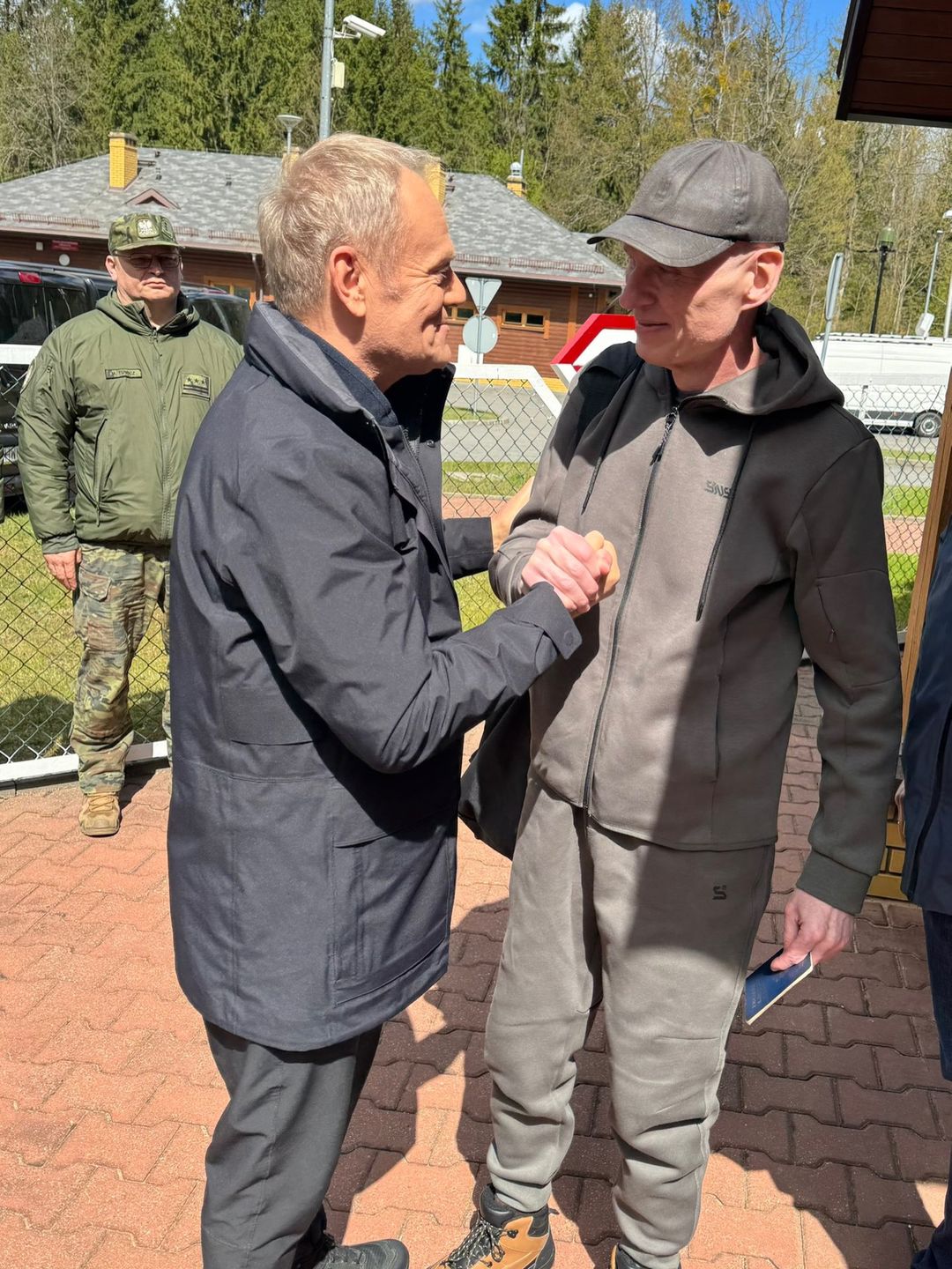 Przywitanie na granicy