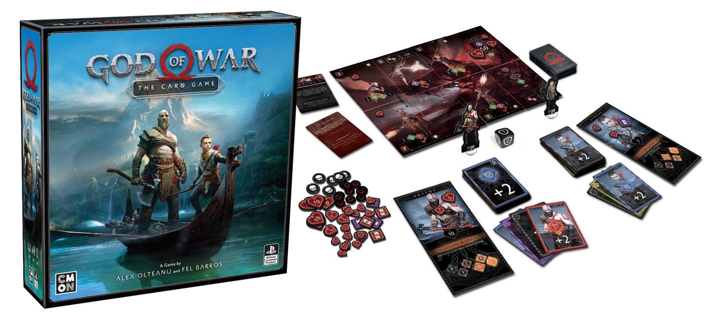 Gry planszowe na blackout - God of War: Gra karciana