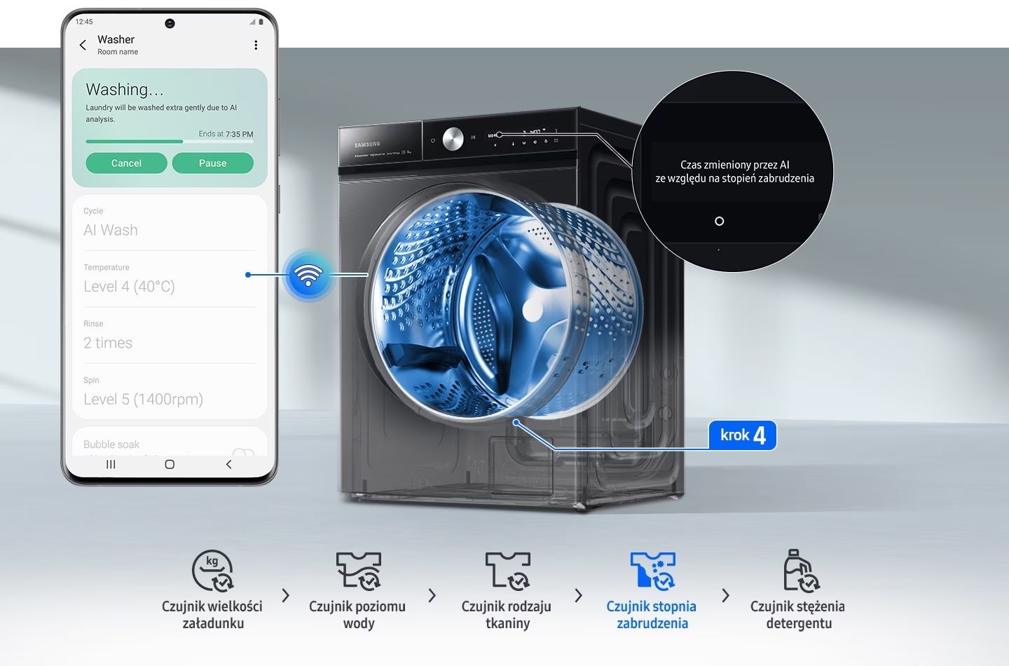 Samsung SmartThings - pralka