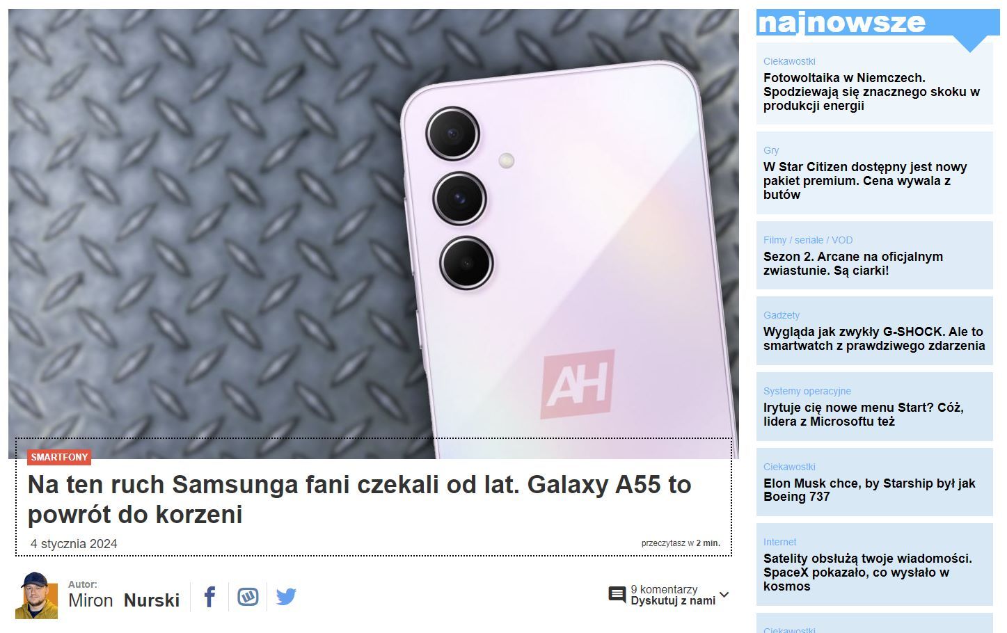 Samsung Galaxy A55