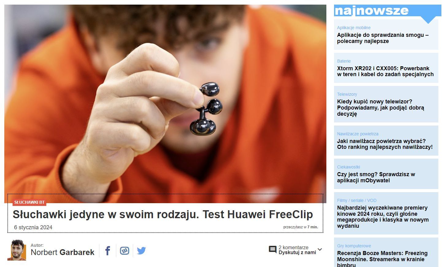 Huawei FreeClip