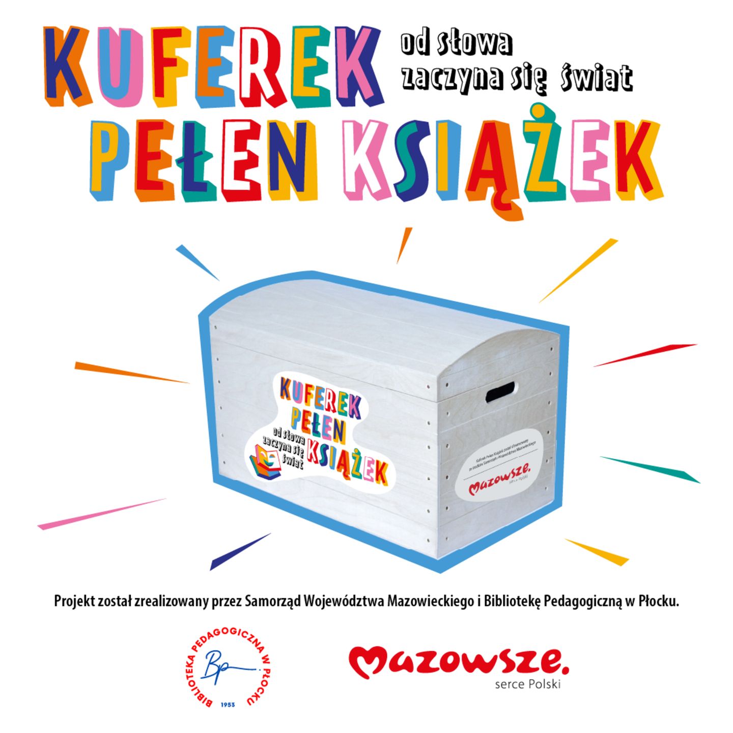 Kuferek pełen książek