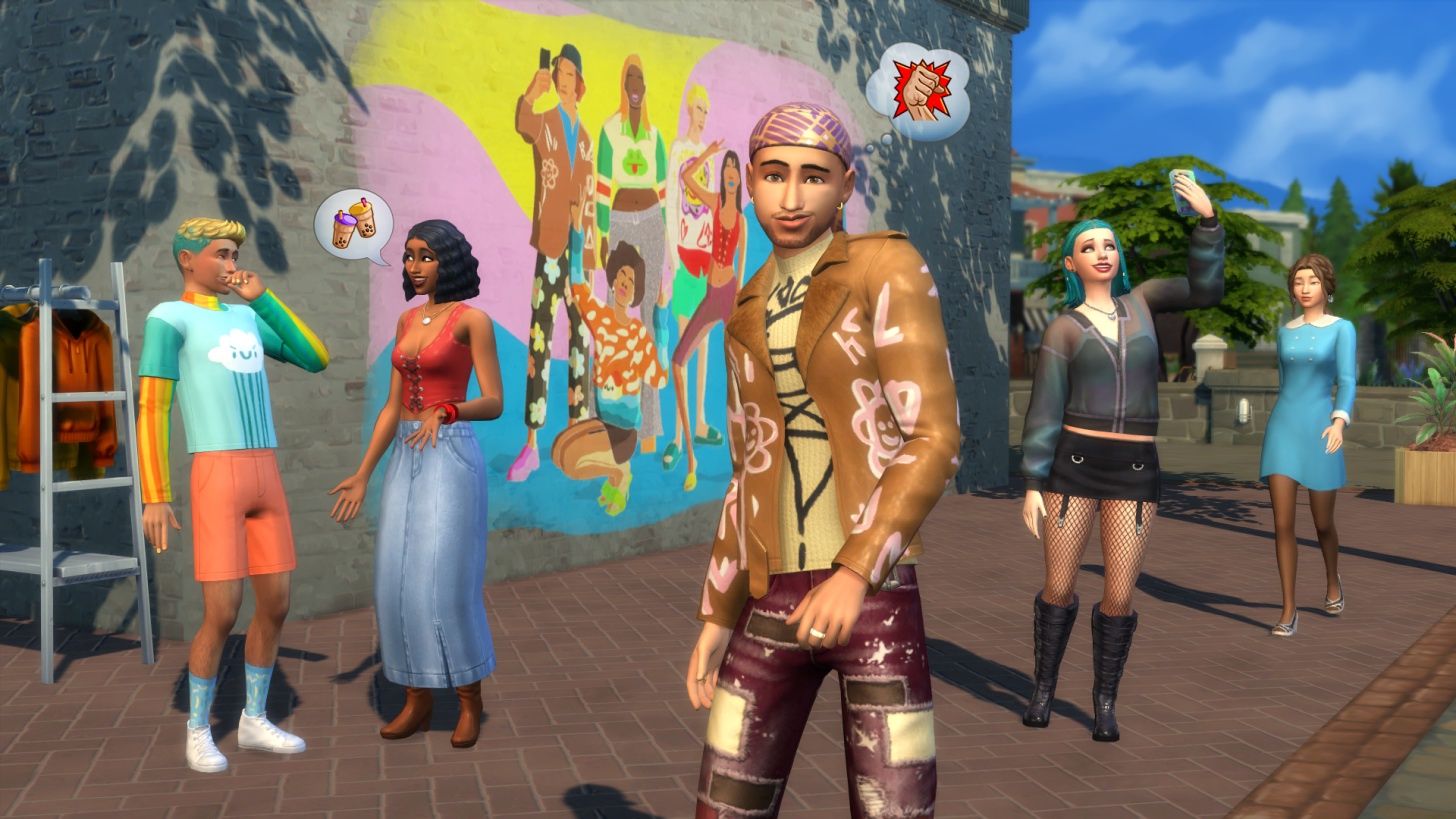 The Sims 4: Licealne lata - młodzieżowa moda