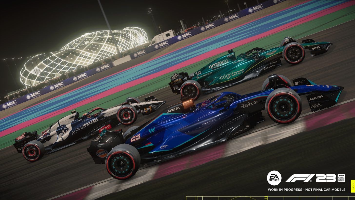 F1 23 screen 2