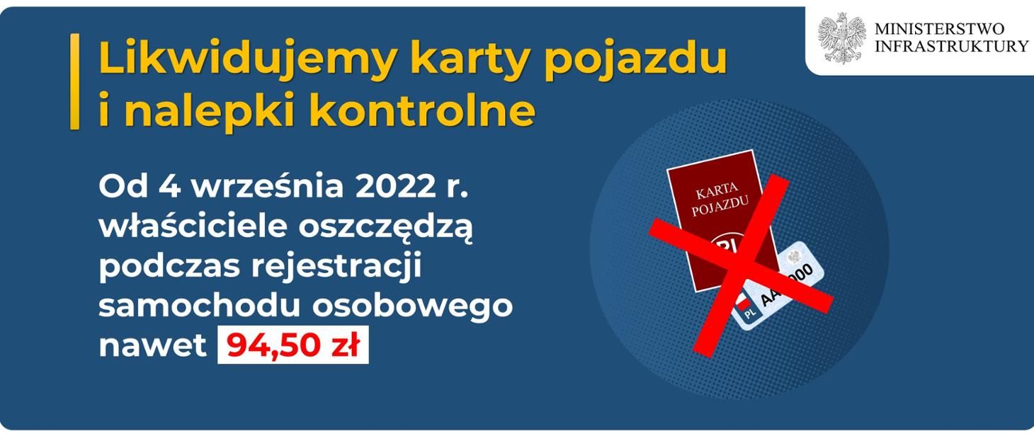 Rząd likwiduje nalepki kontrolne