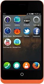 smartfon geeksphone keon mozilla firefox os wygląd przód