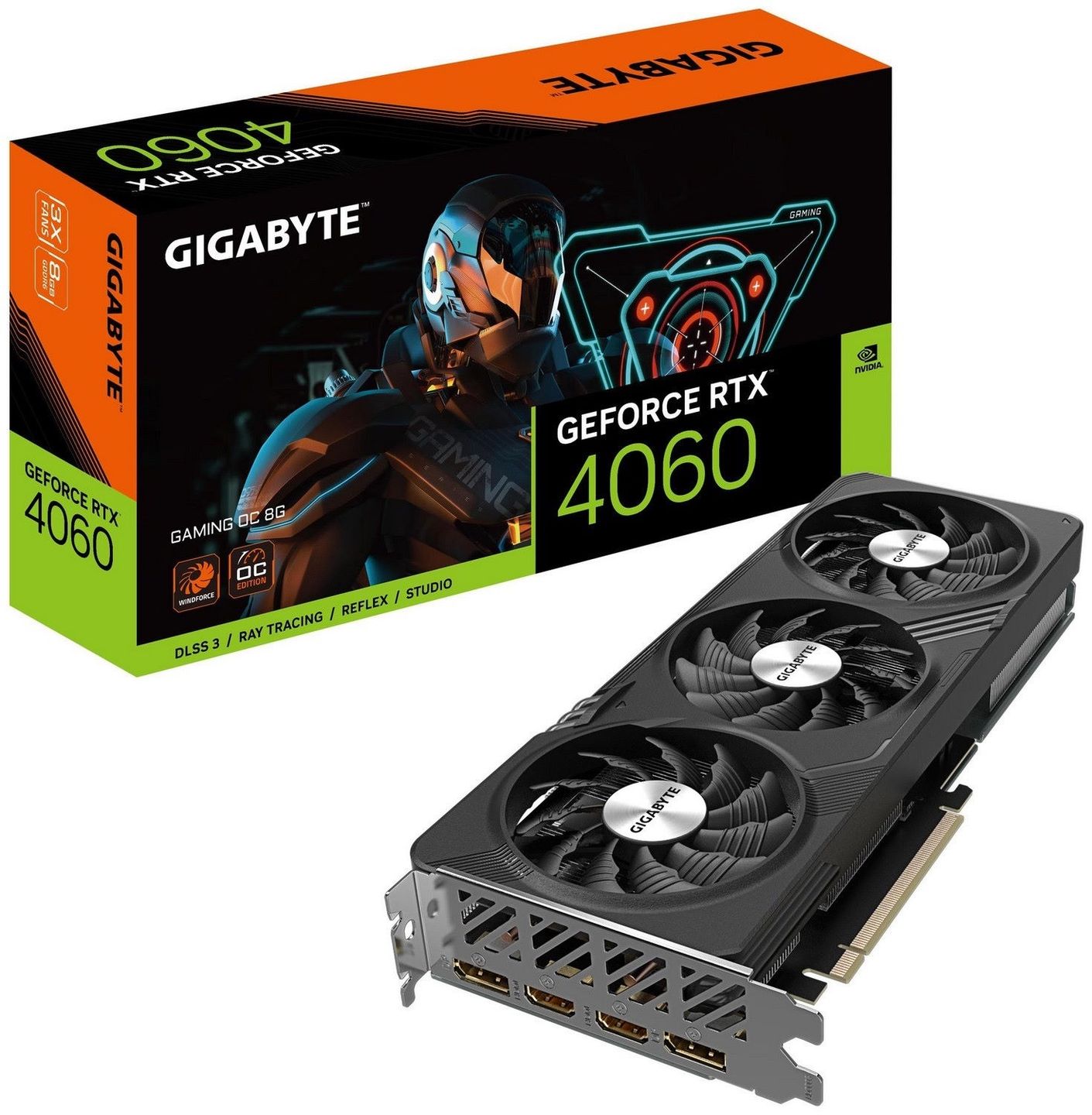 Gigabyte GeForce RTX 4060 GAMING OC 8GB DLSS 3