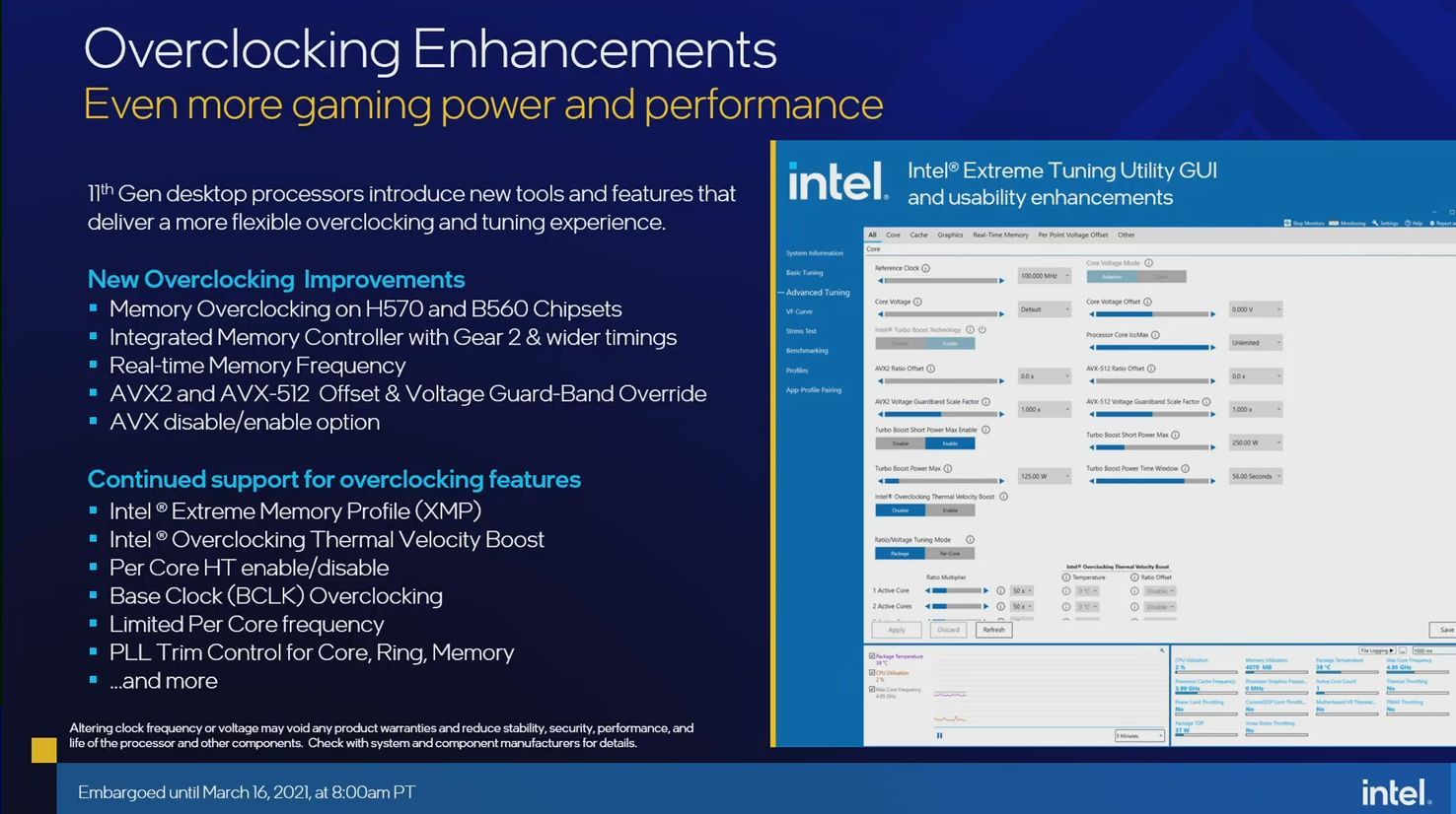 Intel Rocket Lake - podkręcanie procesorów
