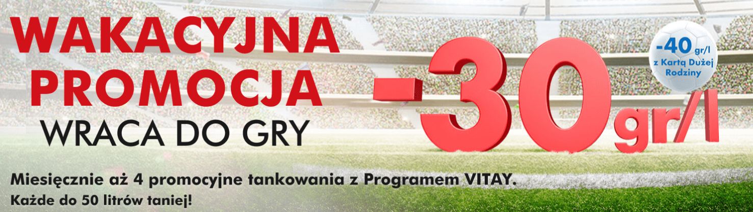 Orlen: promocja tankowanie