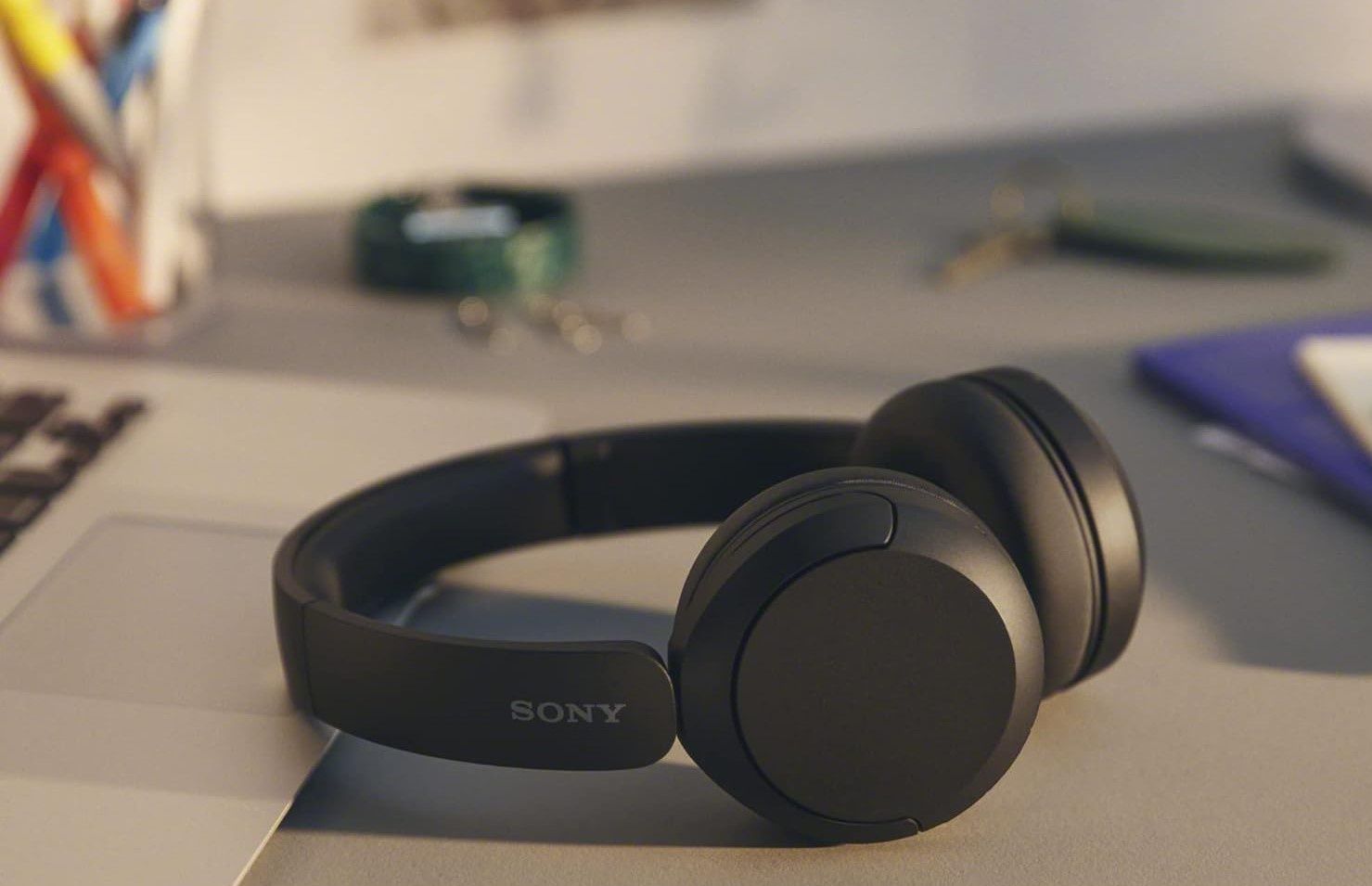 Słuchawki czarne Sony