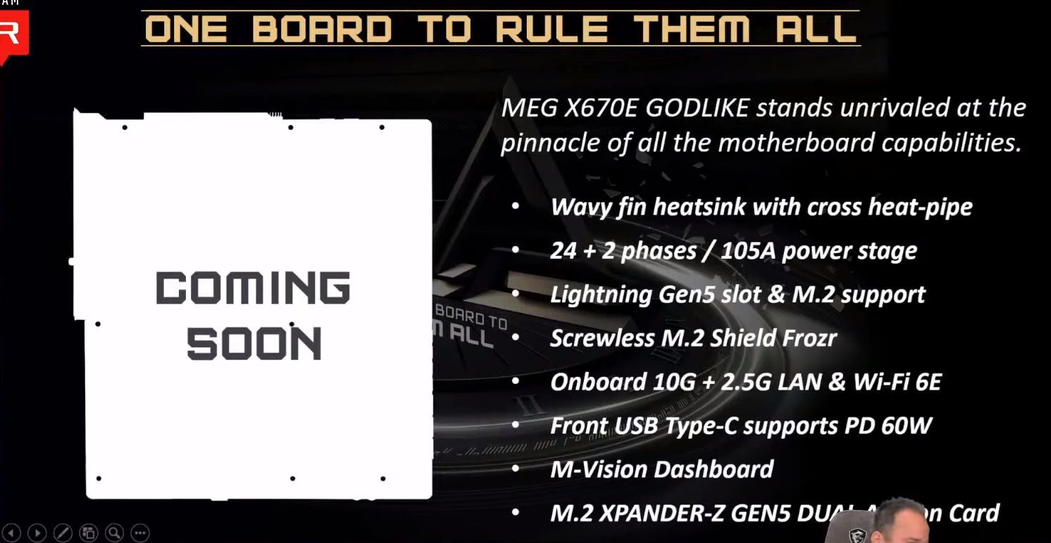 MSI MEG X670E GODLIKE