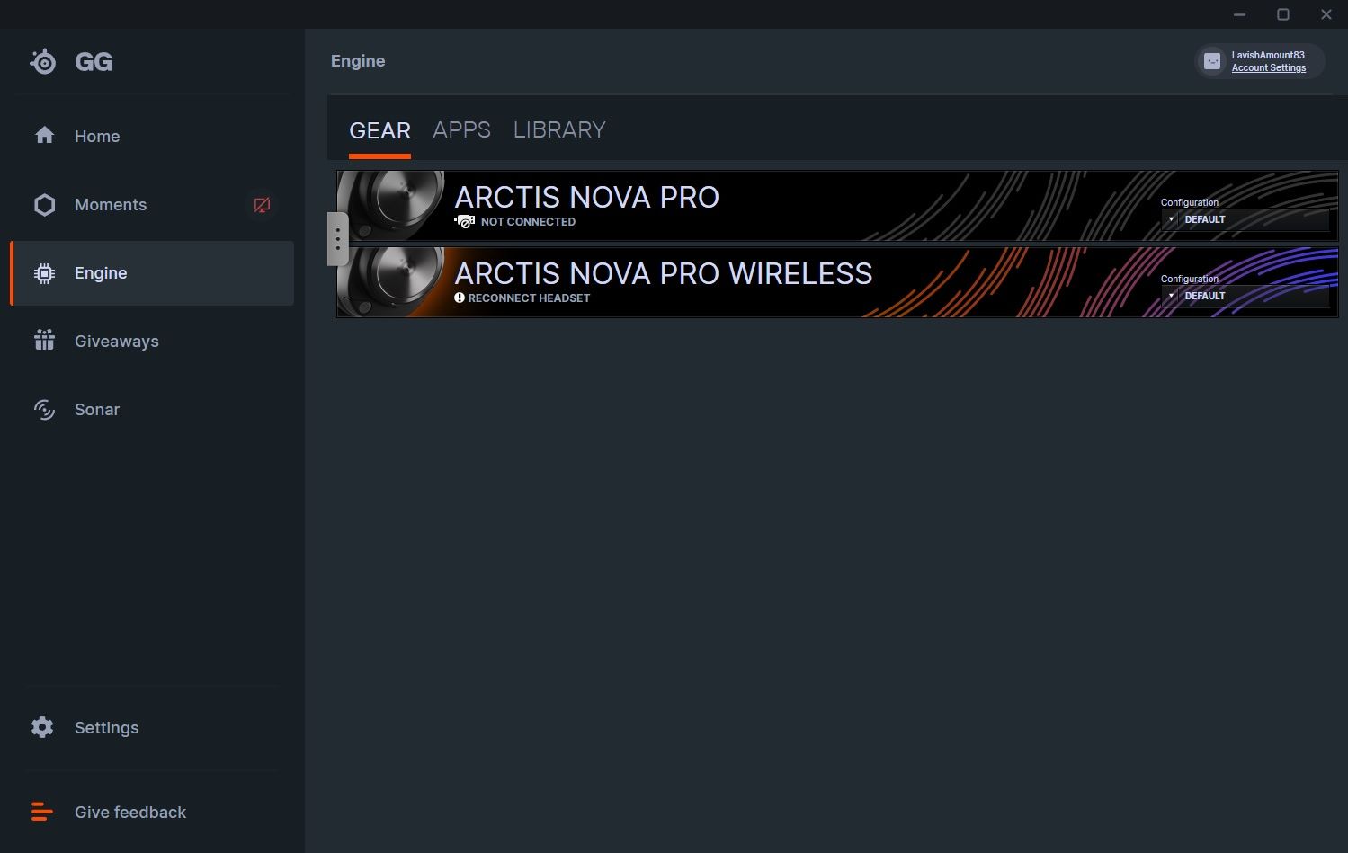Program SteelSeries GG