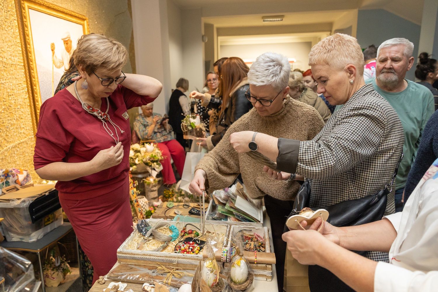 23.03.2026 Torun, Urzad Marszalkowski . Wielkanocny kiermasz rekodziela " My tez potrafimy" Fot. Mikolaj Kuras dla UMWKP
Wielkanoc, rekodzielo