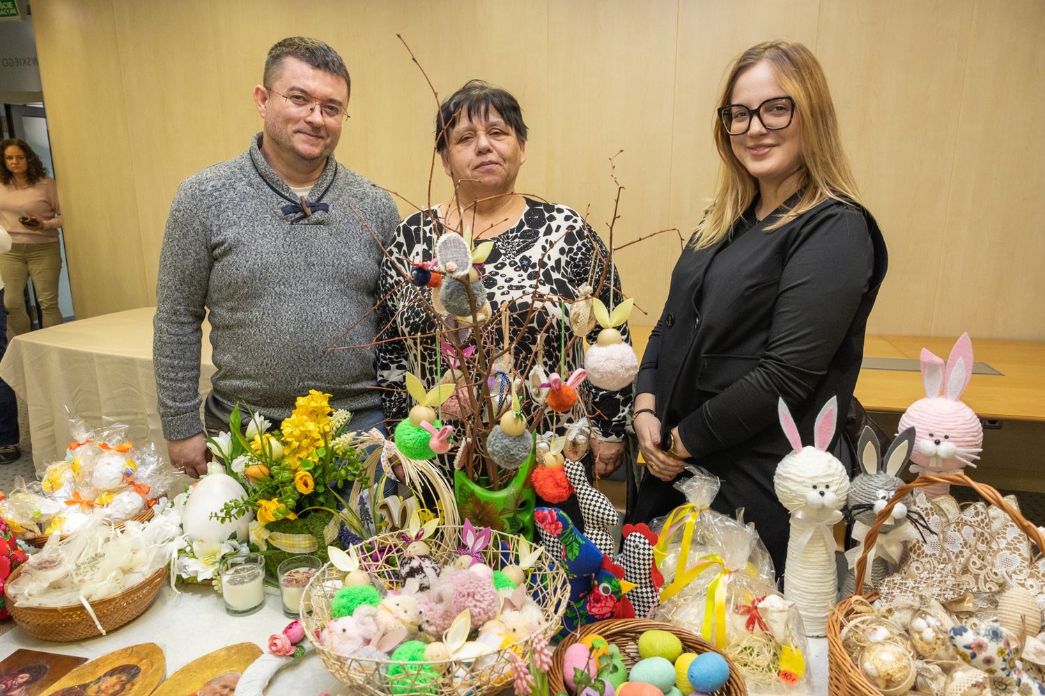 23.03.2026 Torun, Urzad Marszalkowski . Wielkanocny kiermasz rekodziela " My tez potrafimy" Fot. Mikolaj Kuras dla UMWKP
Wielkanoc, rekodzielo
