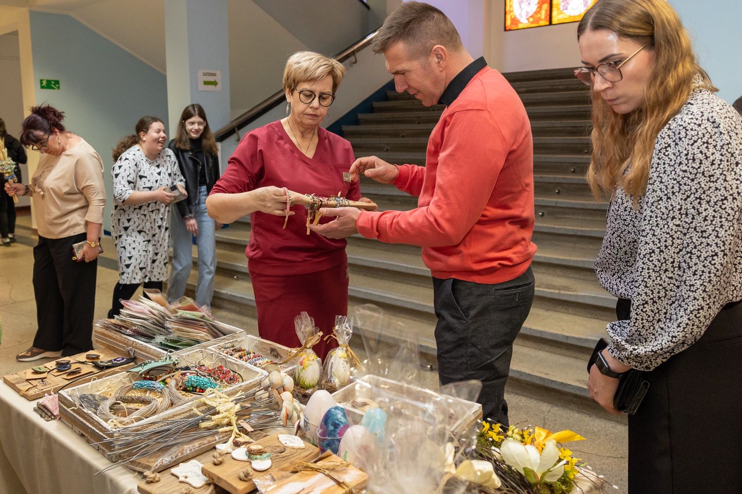 23.03.2026 Torun, Urzad Marszalkowski . Wielkanocny kiermasz rekodziela " My tez potrafimy" Fot. Mikolaj Kuras dla UMWKP
Wielkanoc, rekodzielo