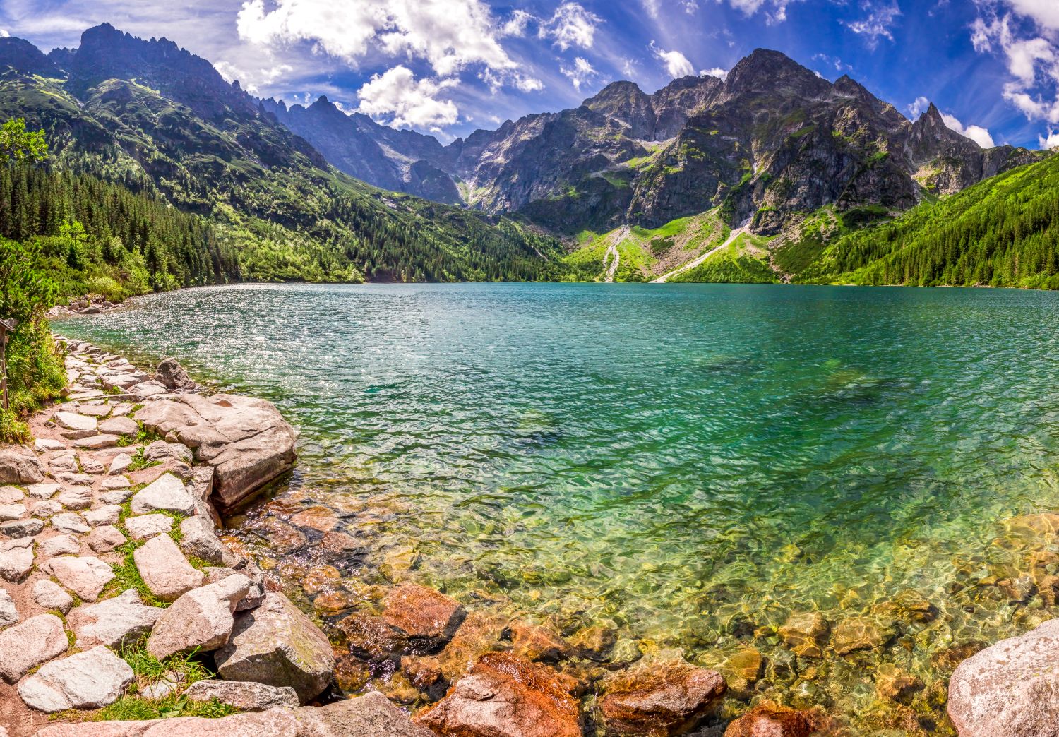 Morskie Oko w Tatrach