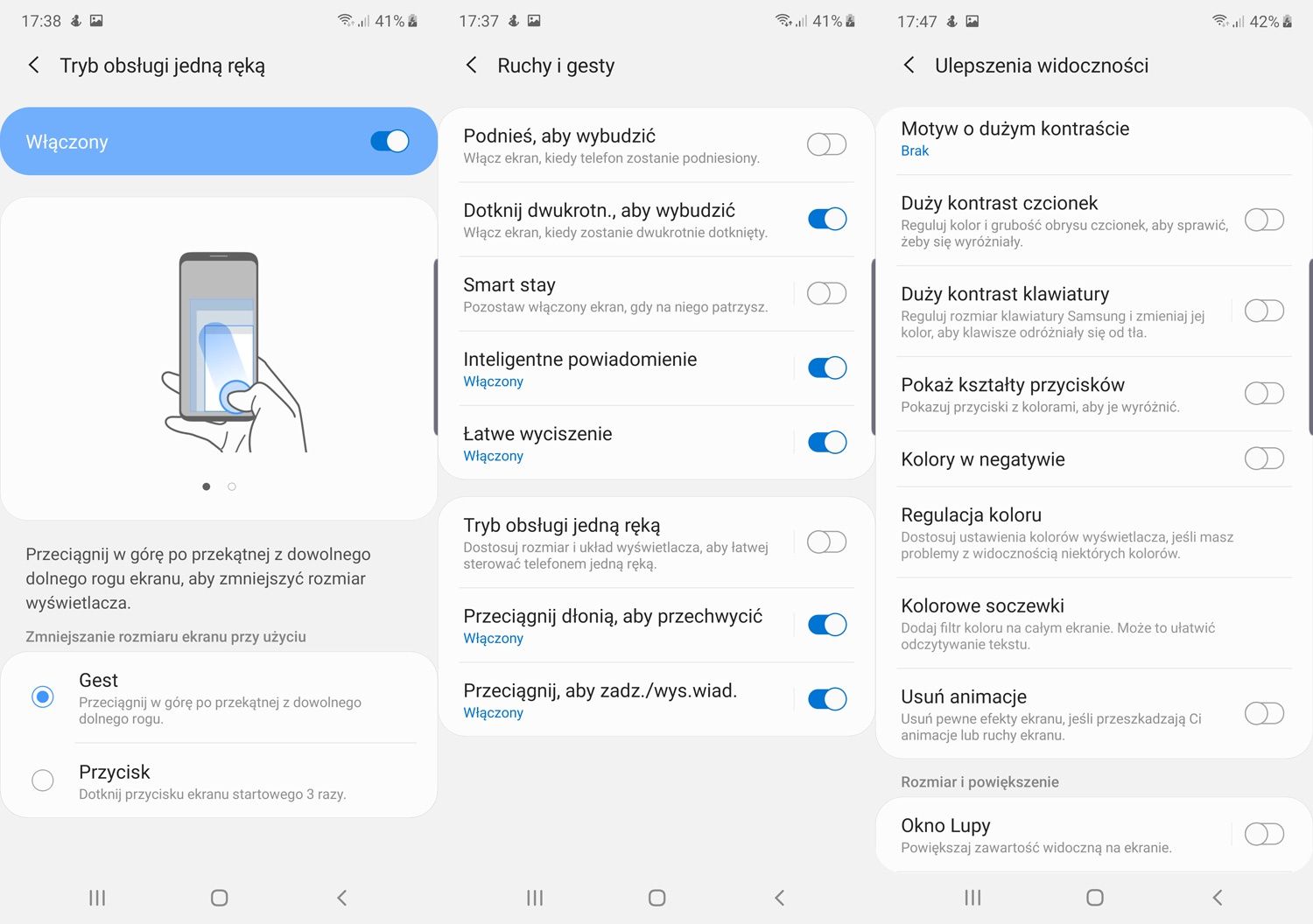 Samsung Galaxy Note 10+ i gesty obsługi