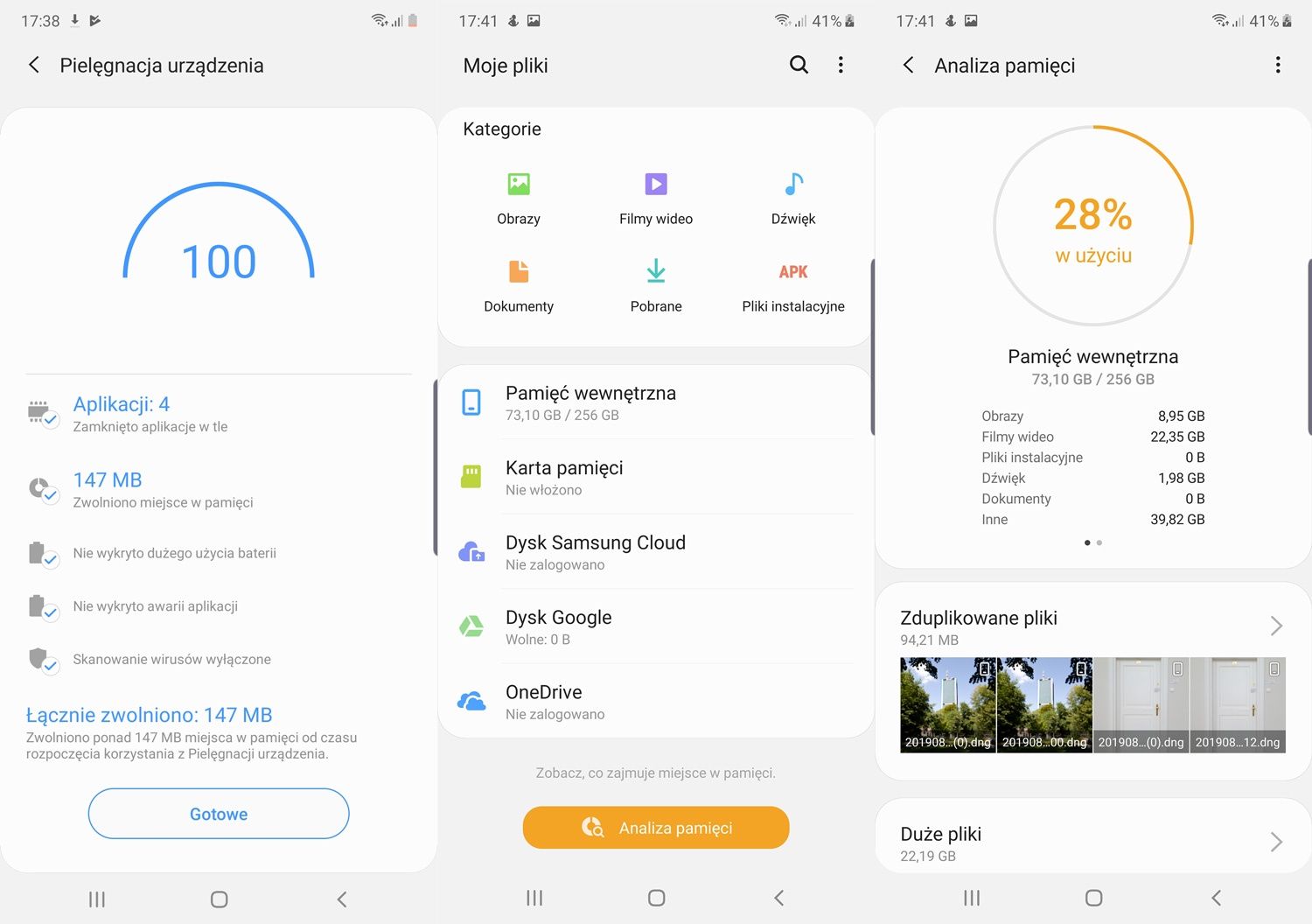 Samsung Galaxy Note 10+ pielęgnacja urządzenia