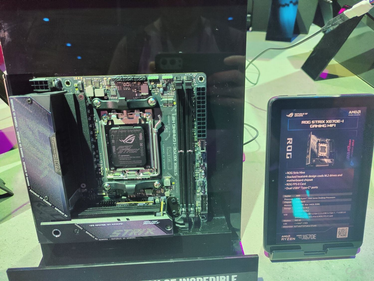 ASUS ROG Strix X670E-I Gaming WiFi